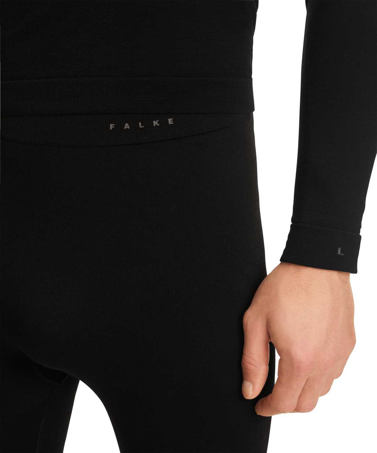 Falke Tights Wool-Tech Light Tights Férfi Fekete | ASWE-63412