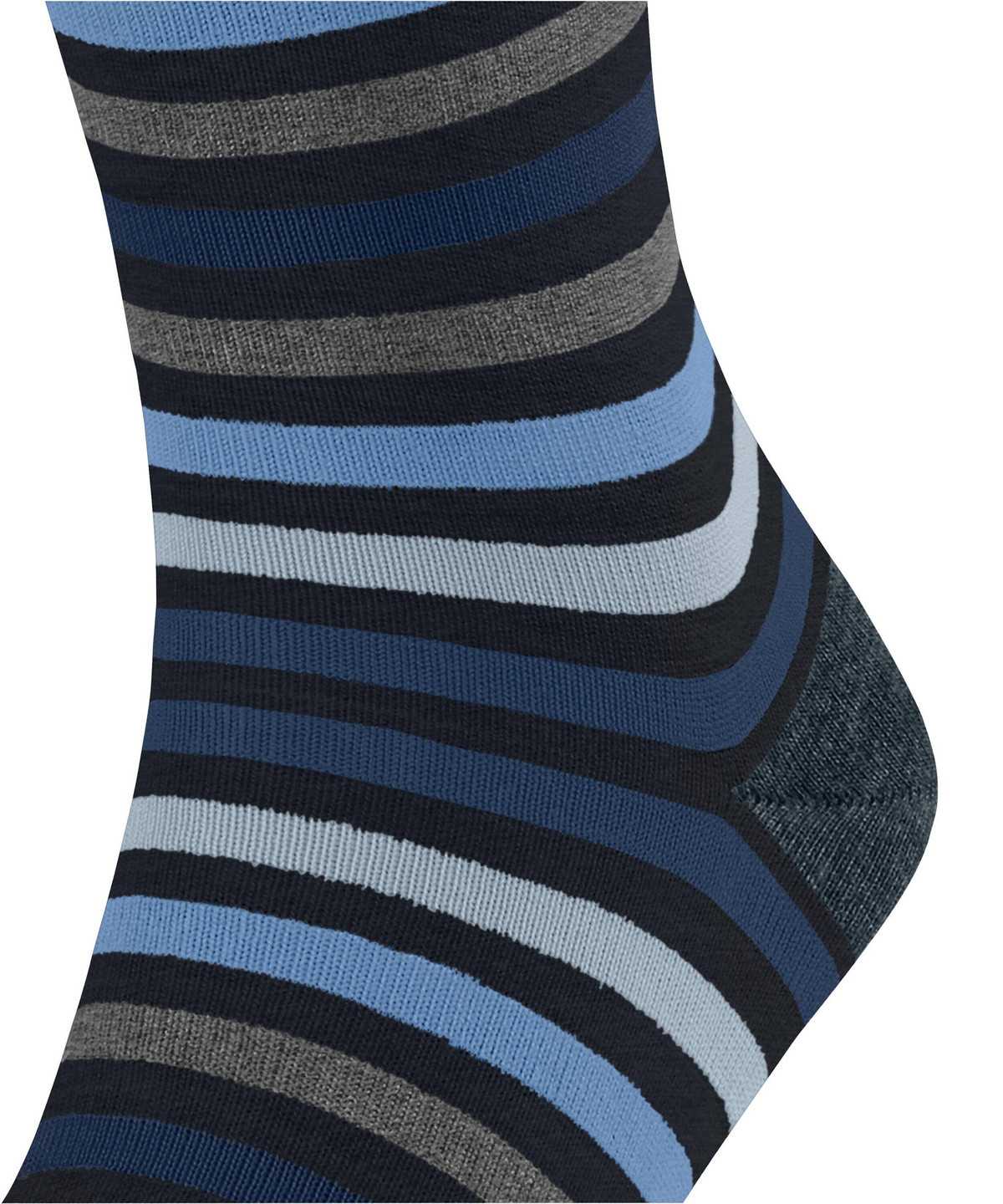 Falke Tinted Stripe Socks Zokni Férfi Kék | QDBO-36914