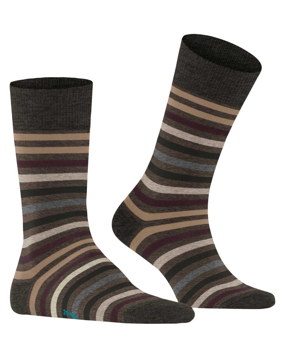 Falke Tinted Stripe Socks Zokni Férfi Zöld | LUEC-83514