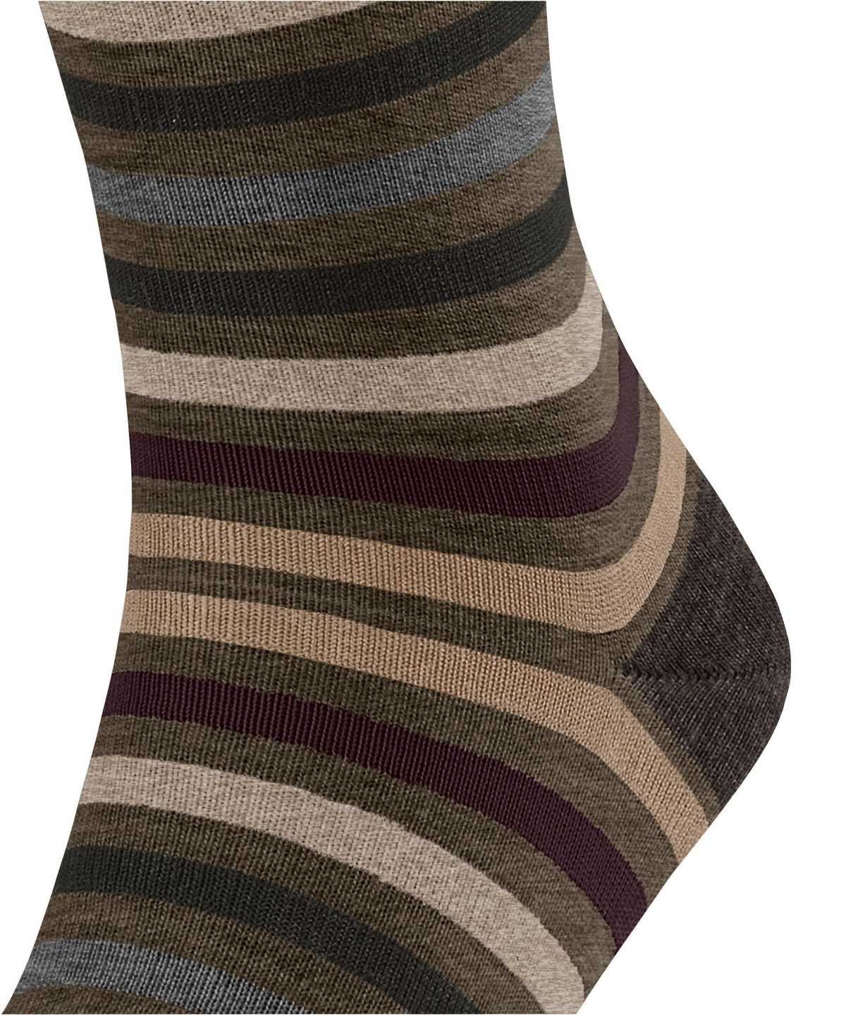 Falke Tinted Stripe Socks Zokni Férfi Zöld | LUEC-83514