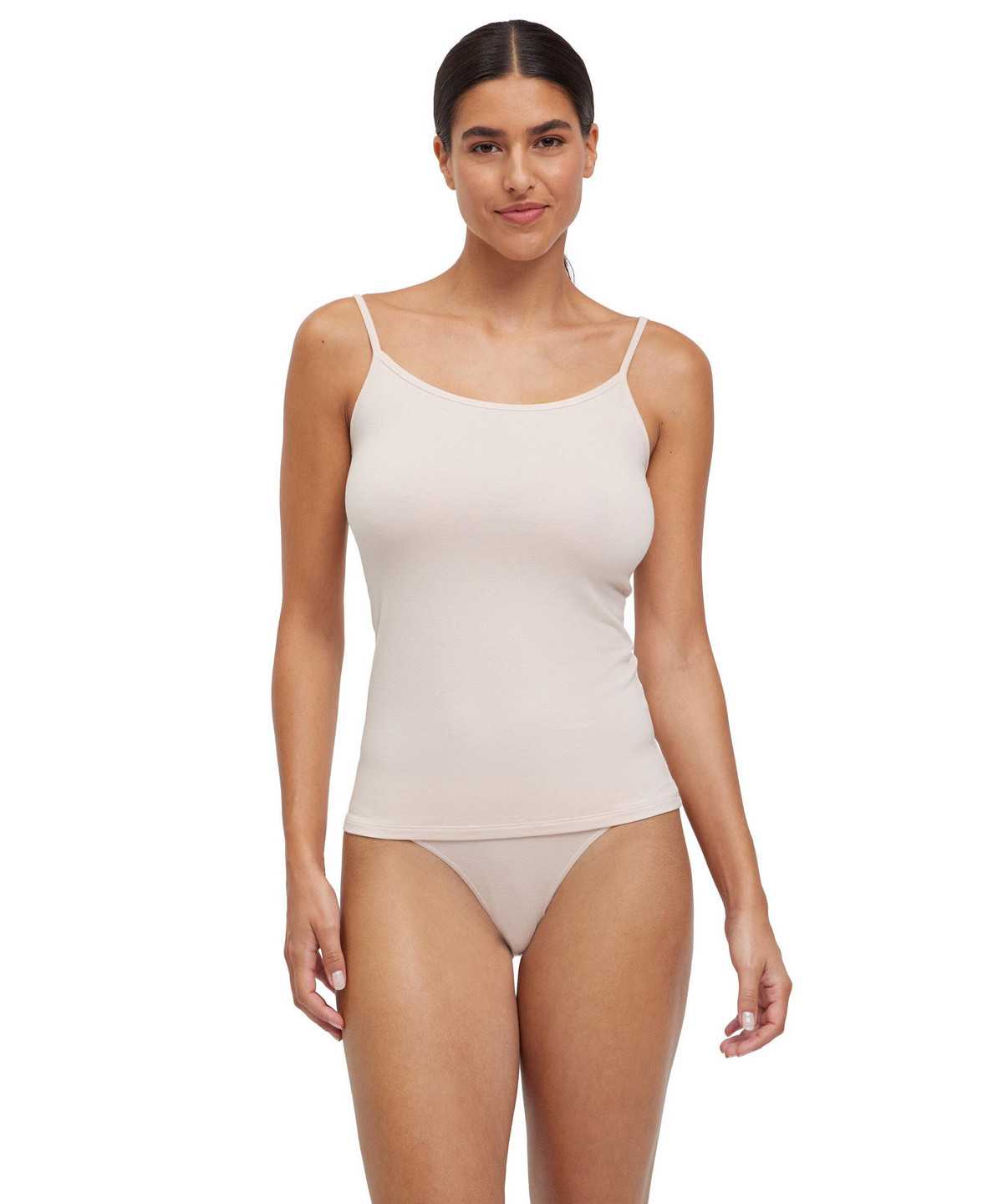 Falke Top Round-neck Daily Climate Control Bras & Tops Női Bézs | JSRF-26439