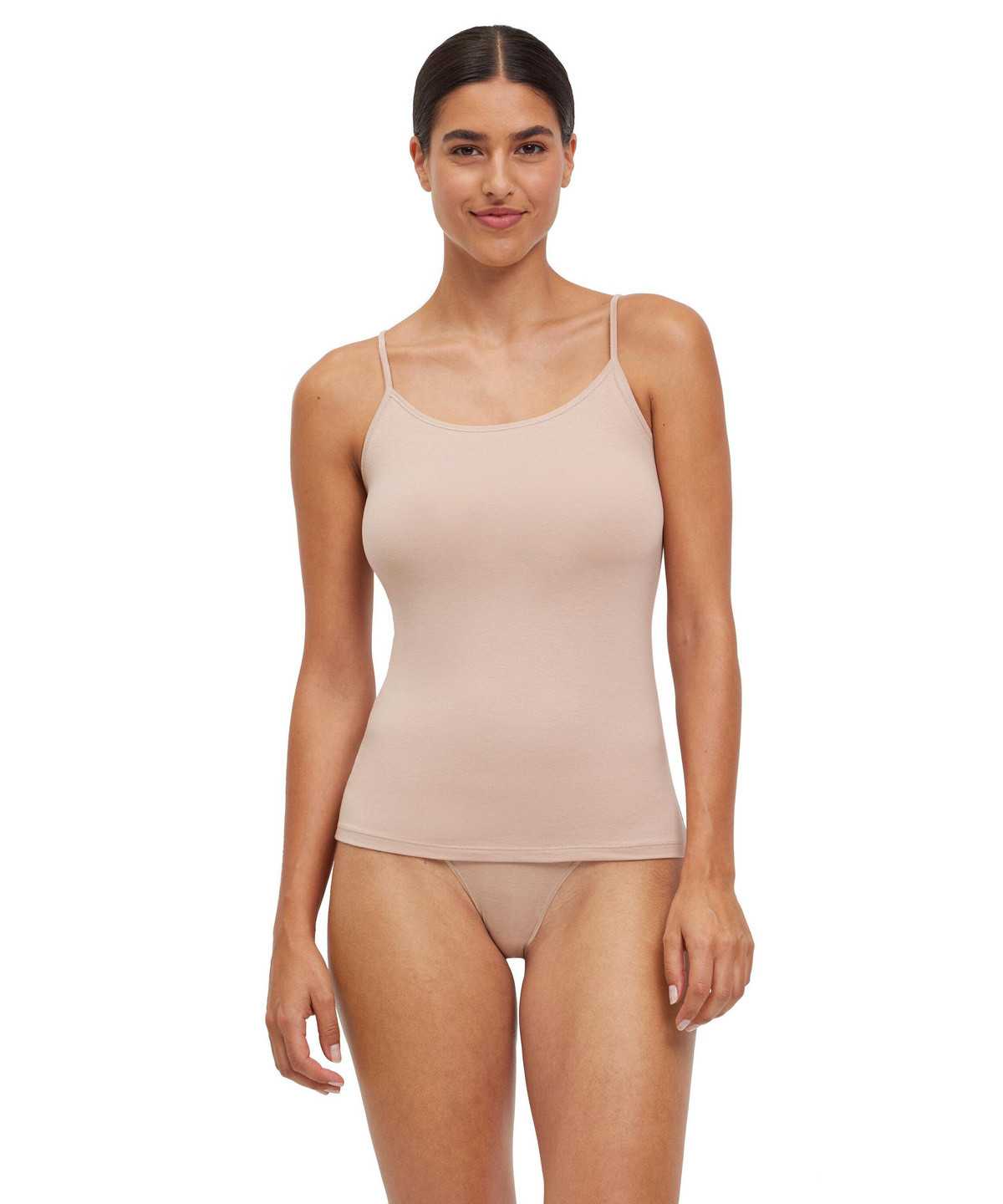 Falke Top Round-neck Daily Climate Control Bras & Tops Női Barna | WBPI-02469