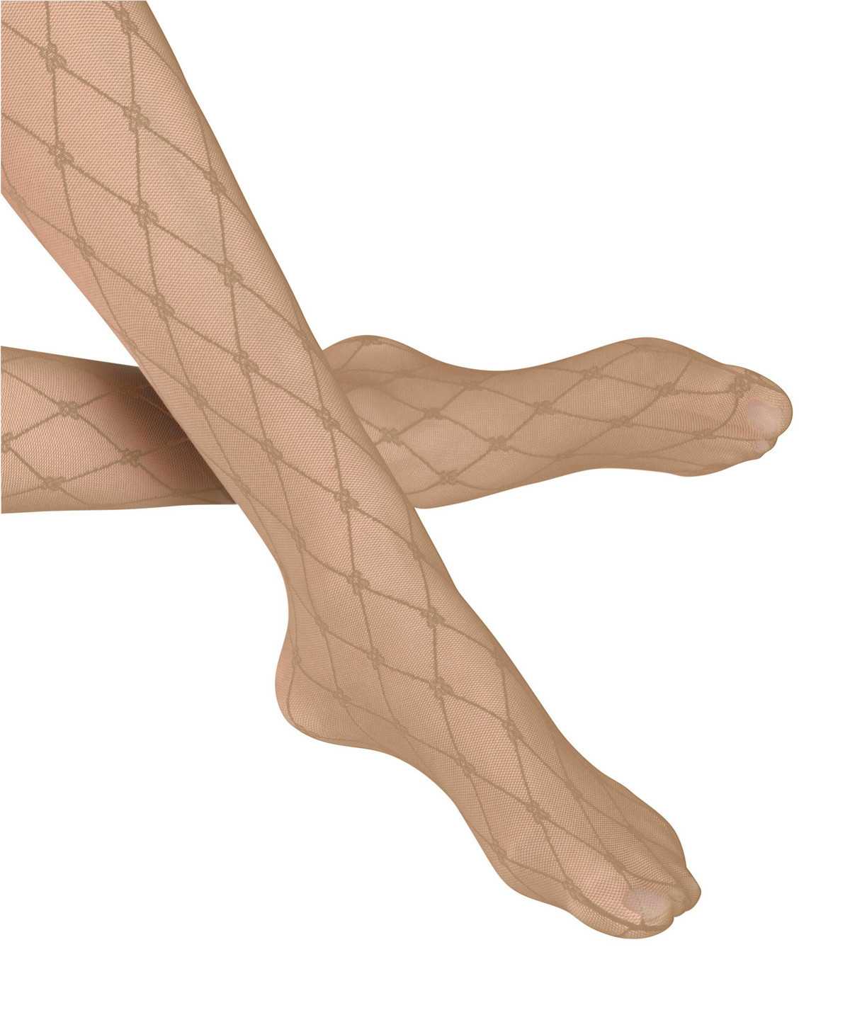 Falke Twisted Story 20 DEN Tights Tights Női Bézs | BLIQ-69815