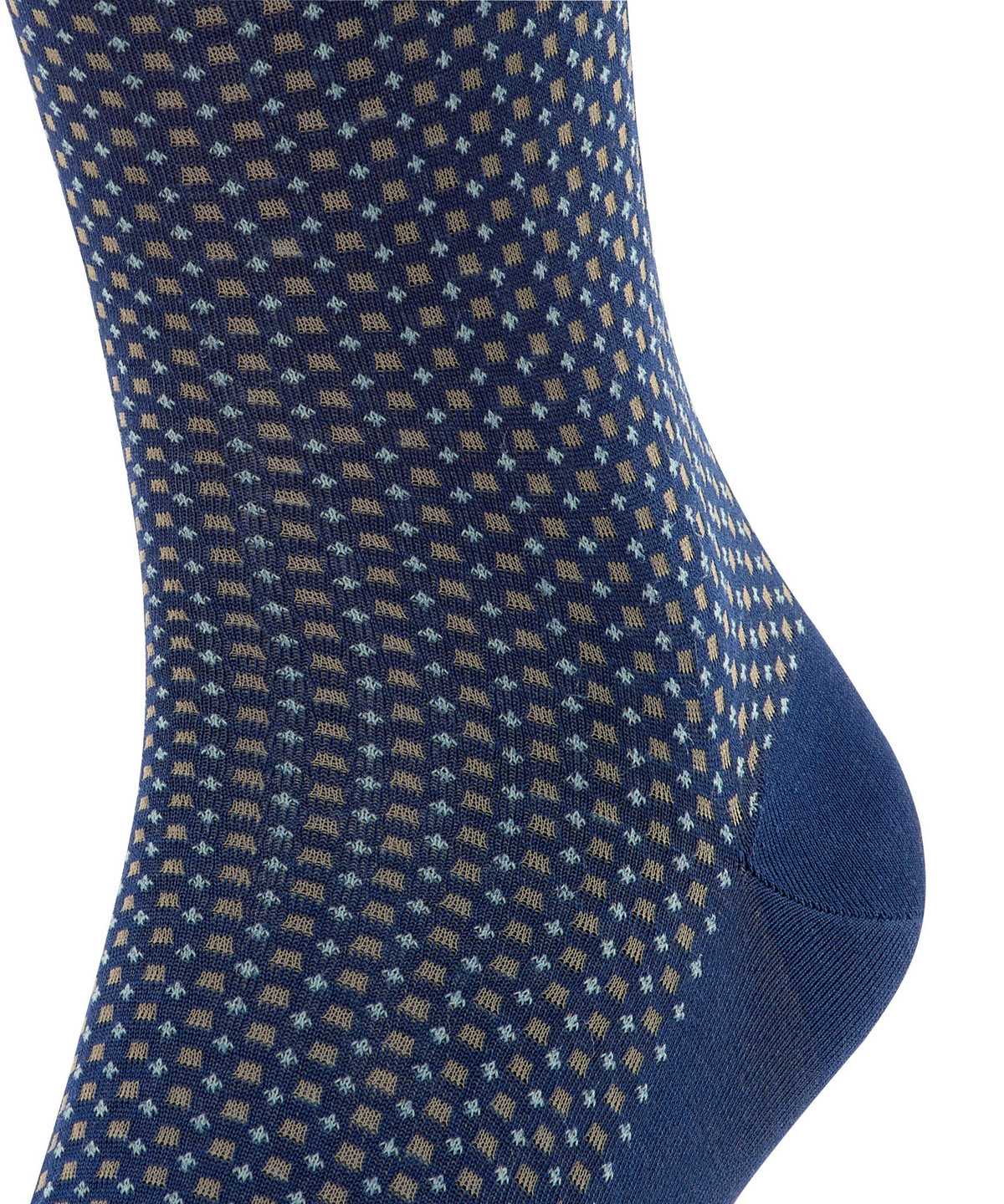 Falke Uptown Tie Socks Zokni Férfi Kék | PLVA-28605