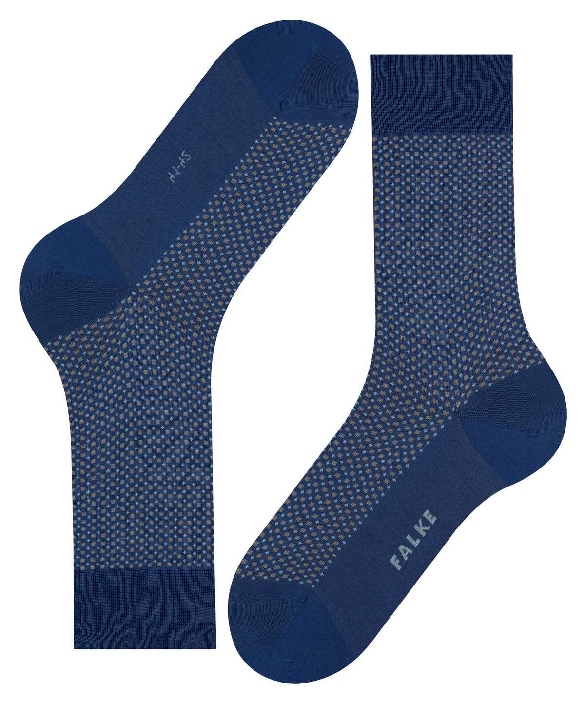 Falke Uptown Tie Socks Zokni Férfi Kék | PLVA-28605