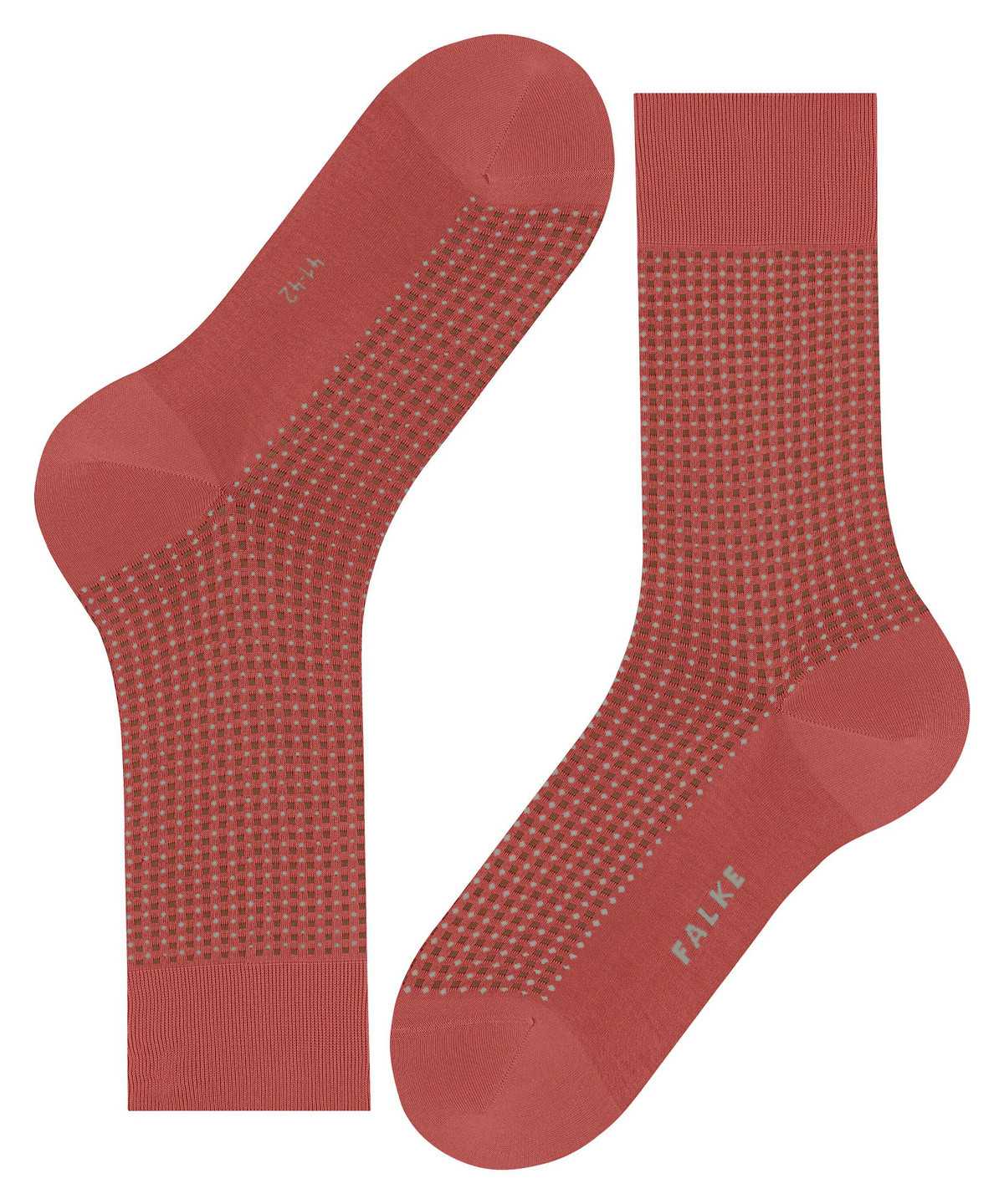 Falke Uptown Tie Socks Zokni Férfi Piros | JGYA-46139