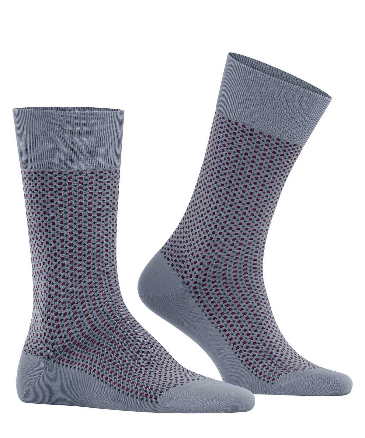 Falke Uptown Tie Socks Zokni Férfi Szürke | FOHE-71653