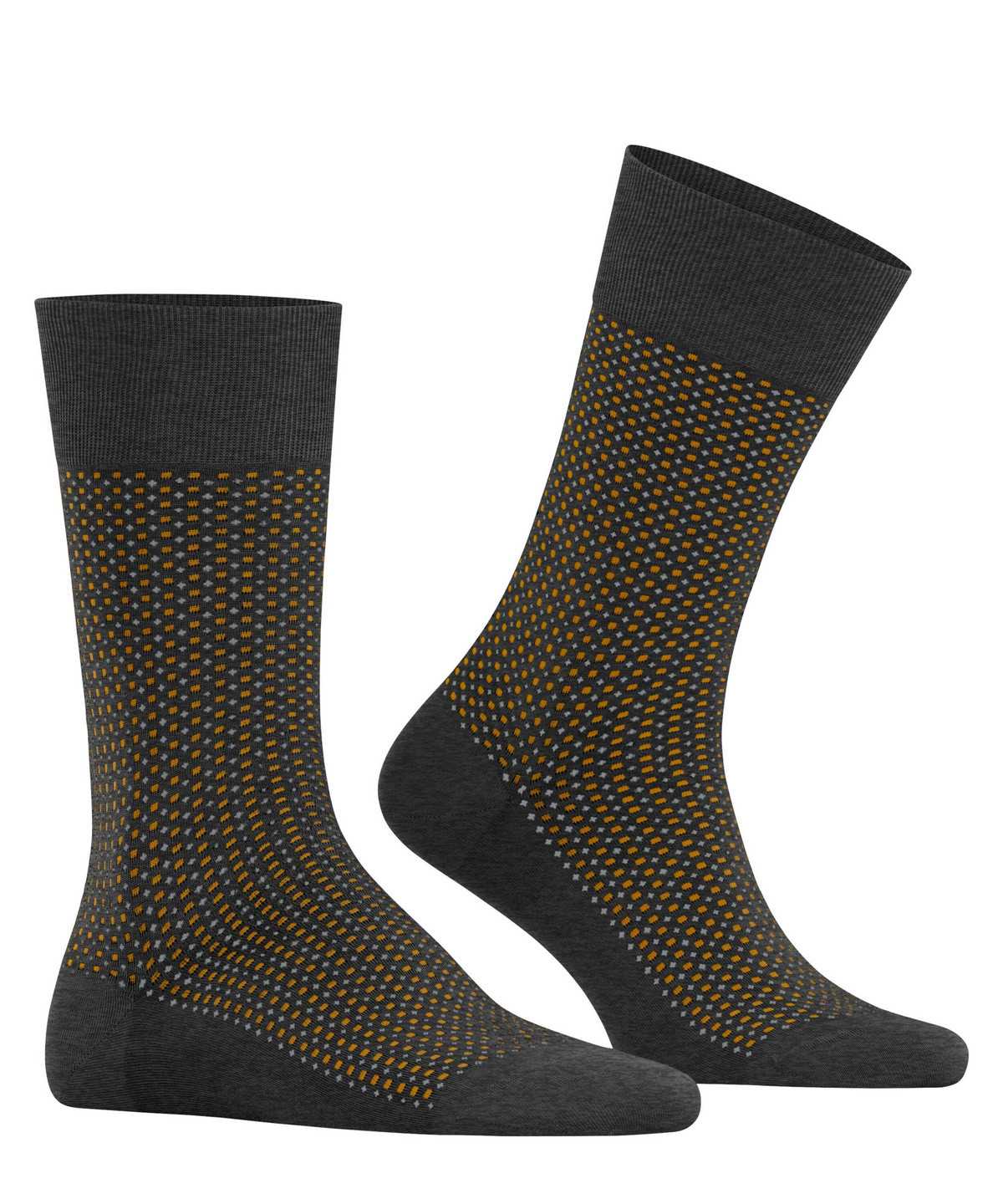 Falke Uptown Tie Socks Zokni Férfi Szürke | PSMW-02394