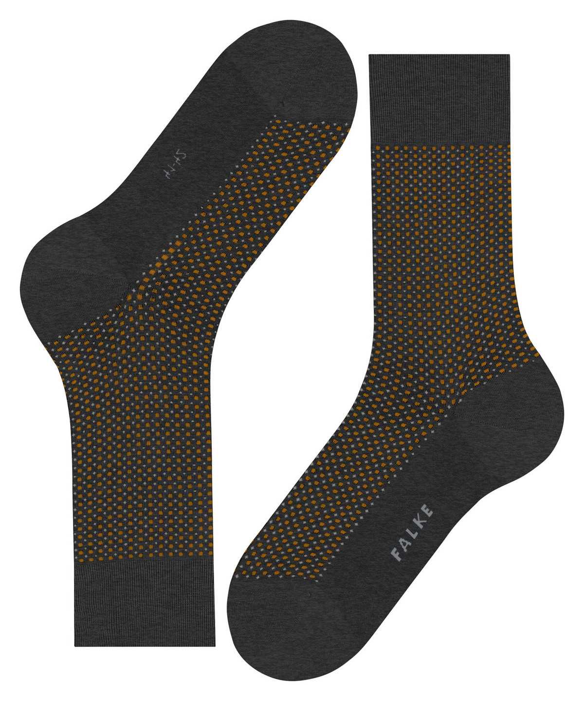 Falke Uptown Tie Socks Zokni Férfi Szürke | PSMW-02394