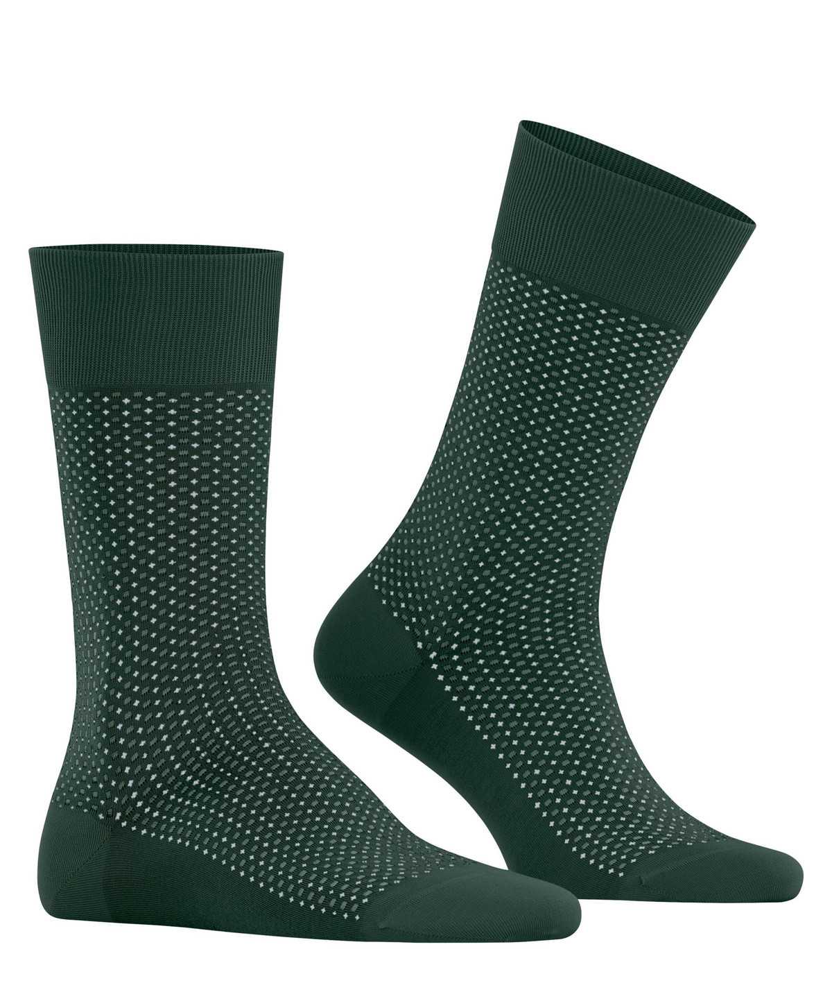 Falke Uptown Tie Socks Zokni Férfi Zöld | TPOS-71369