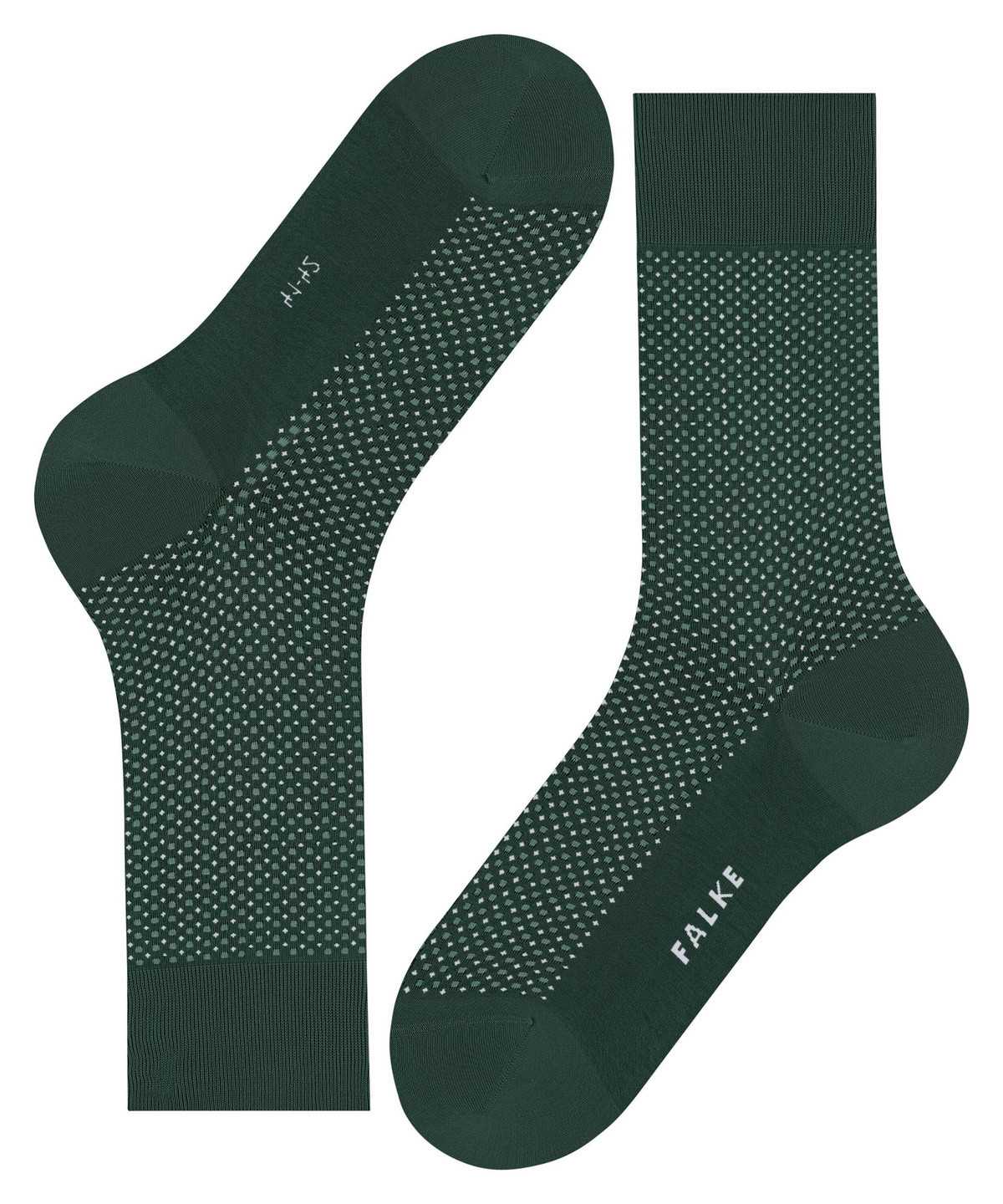 Falke Uptown Tie Socks Zokni Férfi Zöld | TPOS-71369