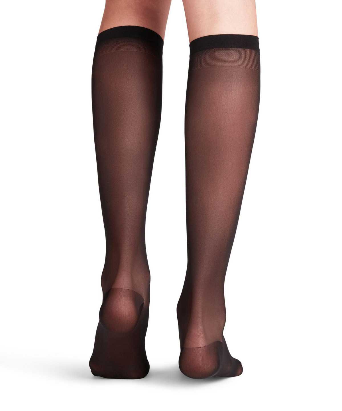 Falke Vitalize 20 DEN Knee-high Socks Zokni Női Fekete | PQKY-38975