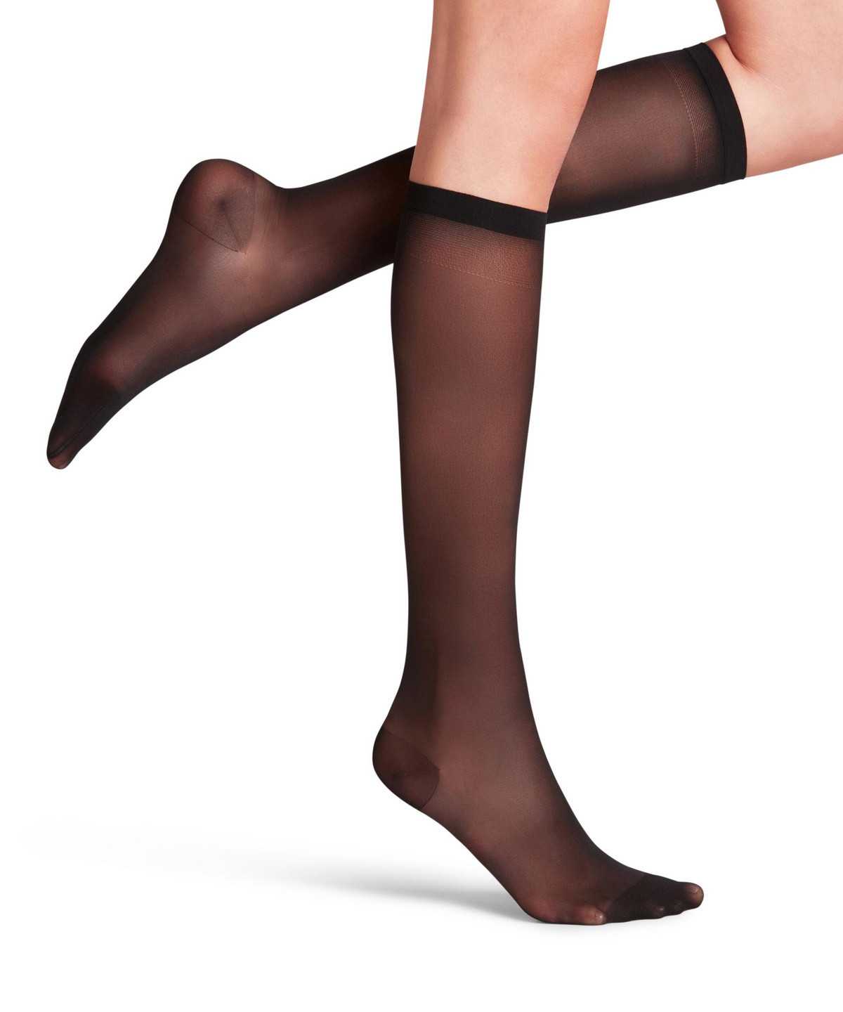 Falke Vitalize 20 DEN Knee-high Socks Zokni Női Fekete | PQKY-38975