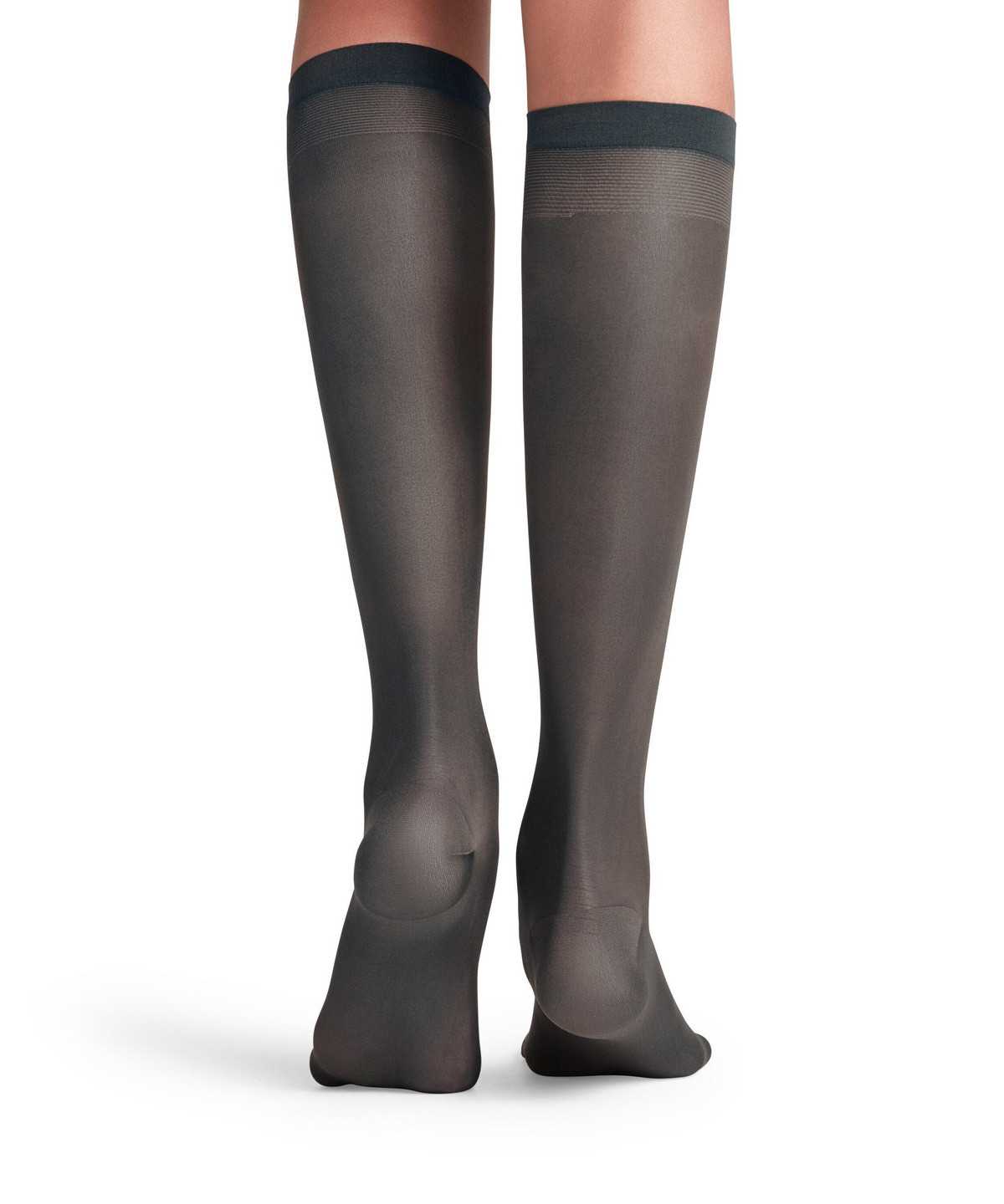 Falke Vitalize 20 DEN Knee-high Socks Zokni Női Szürke | HTJP-06739