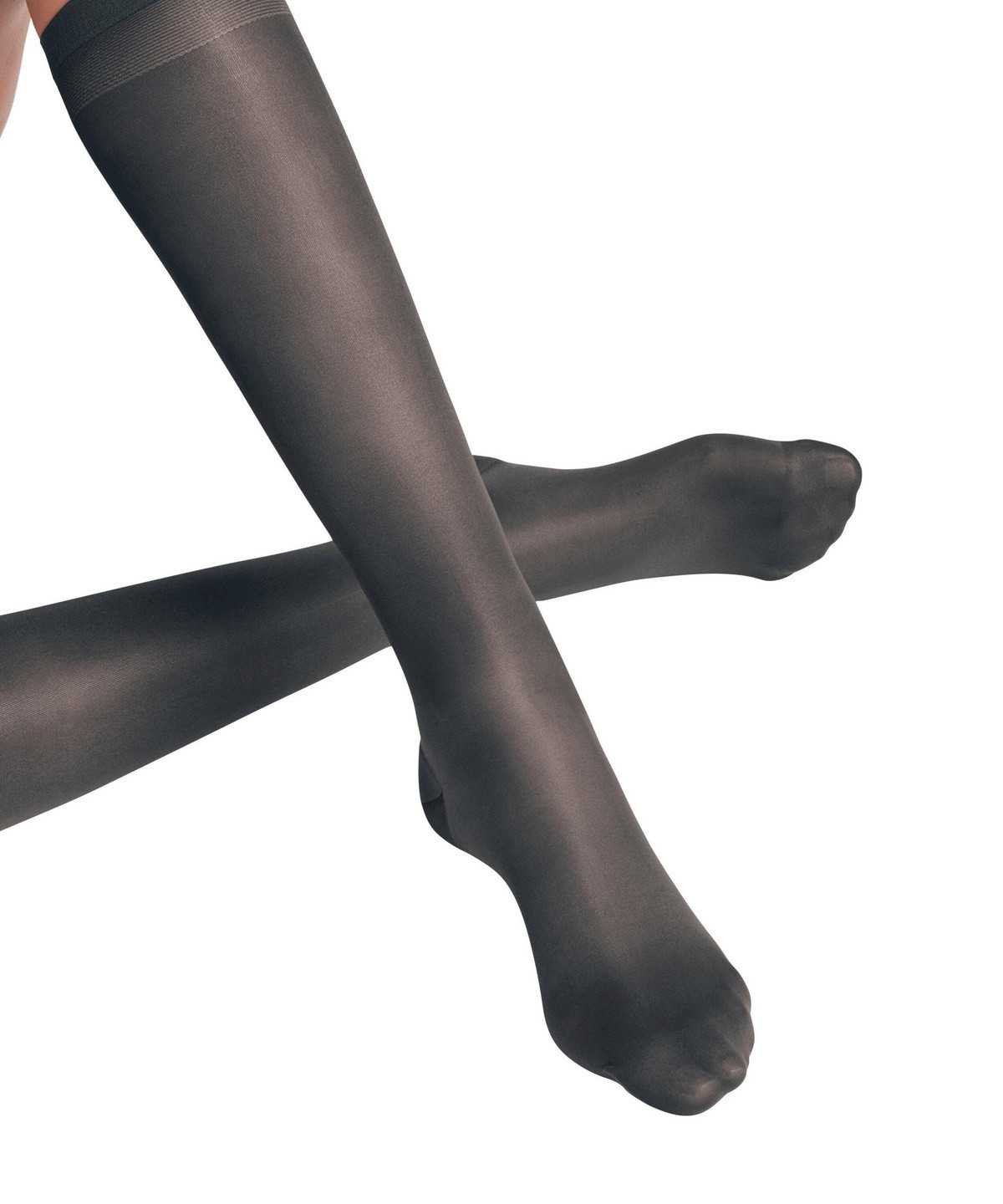 Falke Vitalize 20 DEN Knee-high Socks Zokni Női Szürke | HTJP-06739