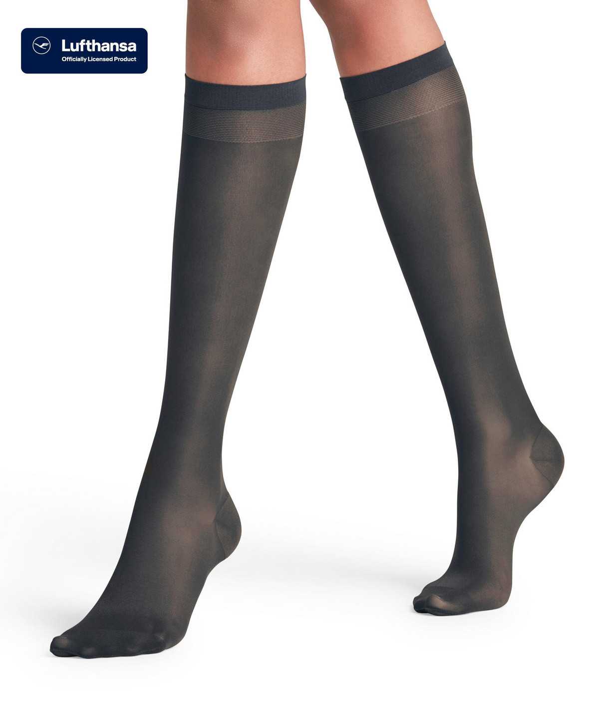 Falke Vitalize 20 DEN Knee-high Socks Zokni Női Szürke | HTJP-06739