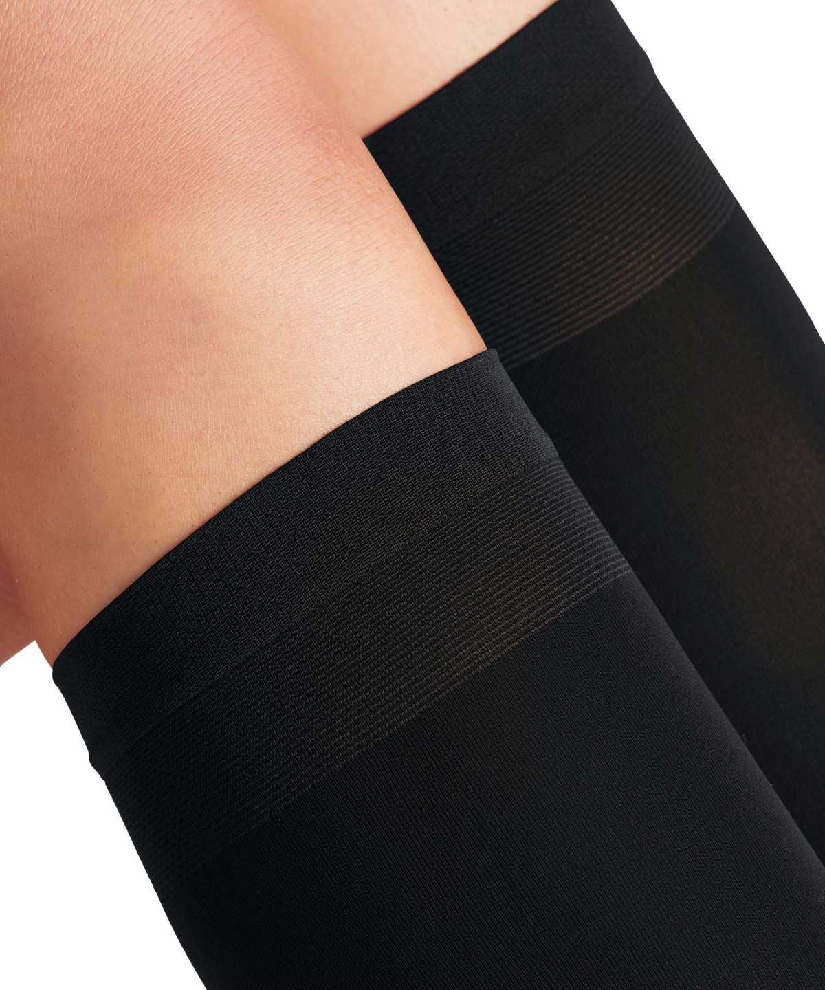 Falke Vitalize 40 DEN Knee-high Socks Zokni Női Fekete | WLEX-80756