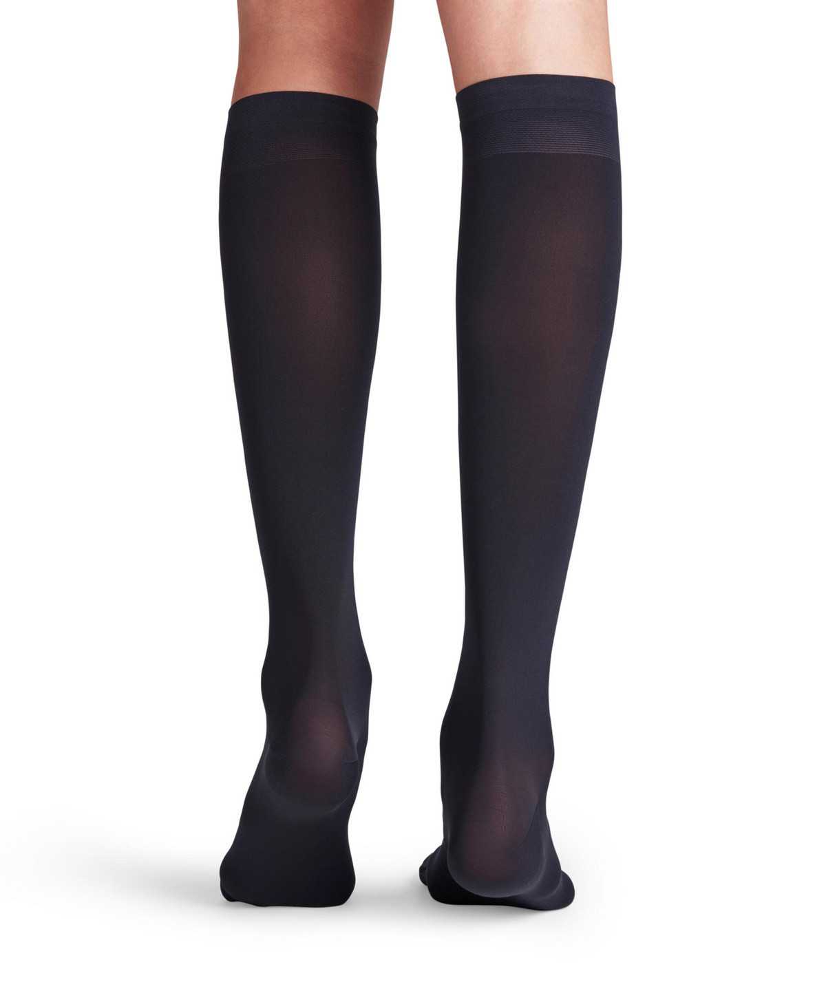 Falke Vitalize 40 DEN Knee-high Socks Zokni Női Kék | ZUWD-96082