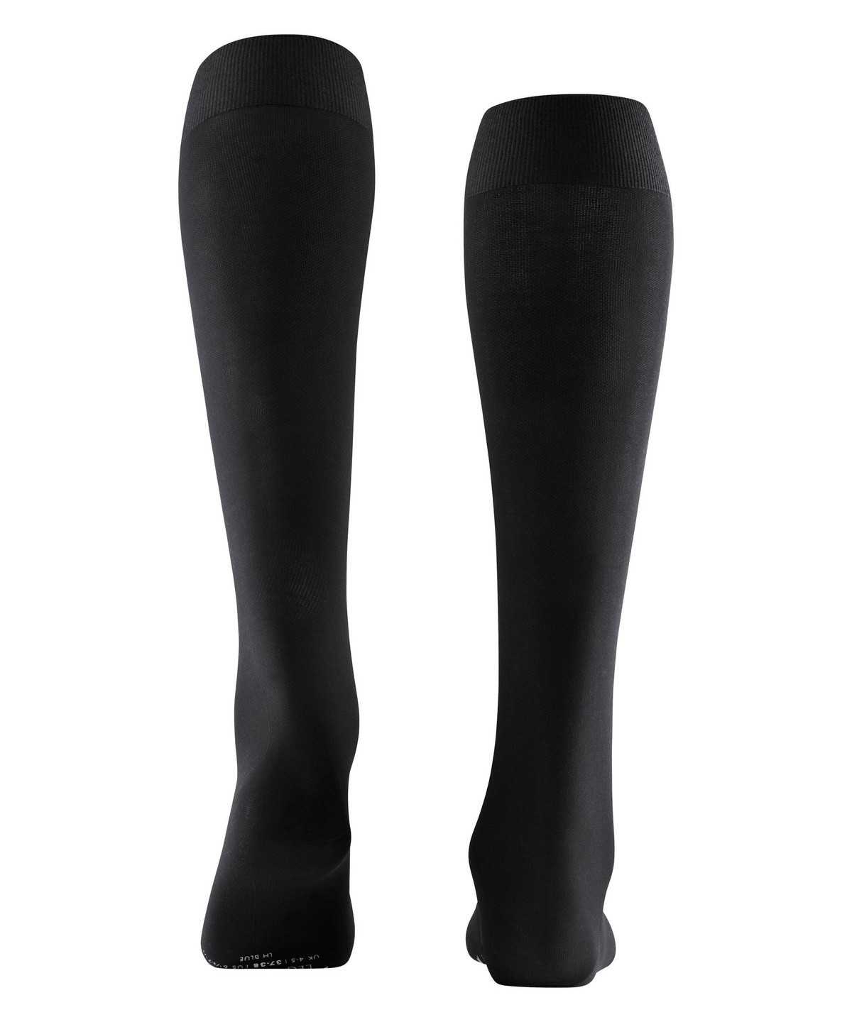 Falke Vitalizer Knee-high Socks Zokni Női Fekete | DRNK-81590