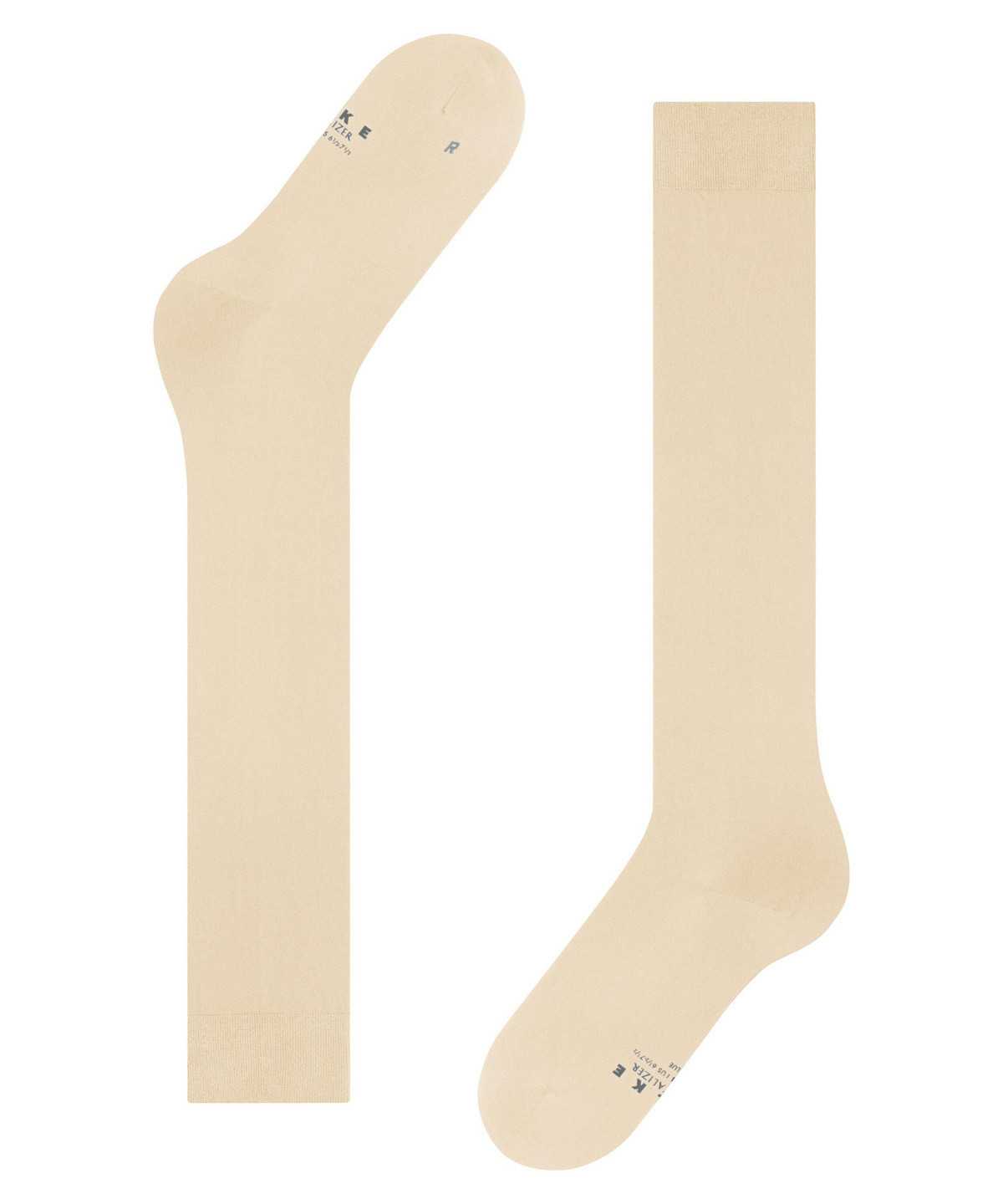 Falke Vitalizer Knee-high Socks Zokni Női Bézs | QVBR-63721