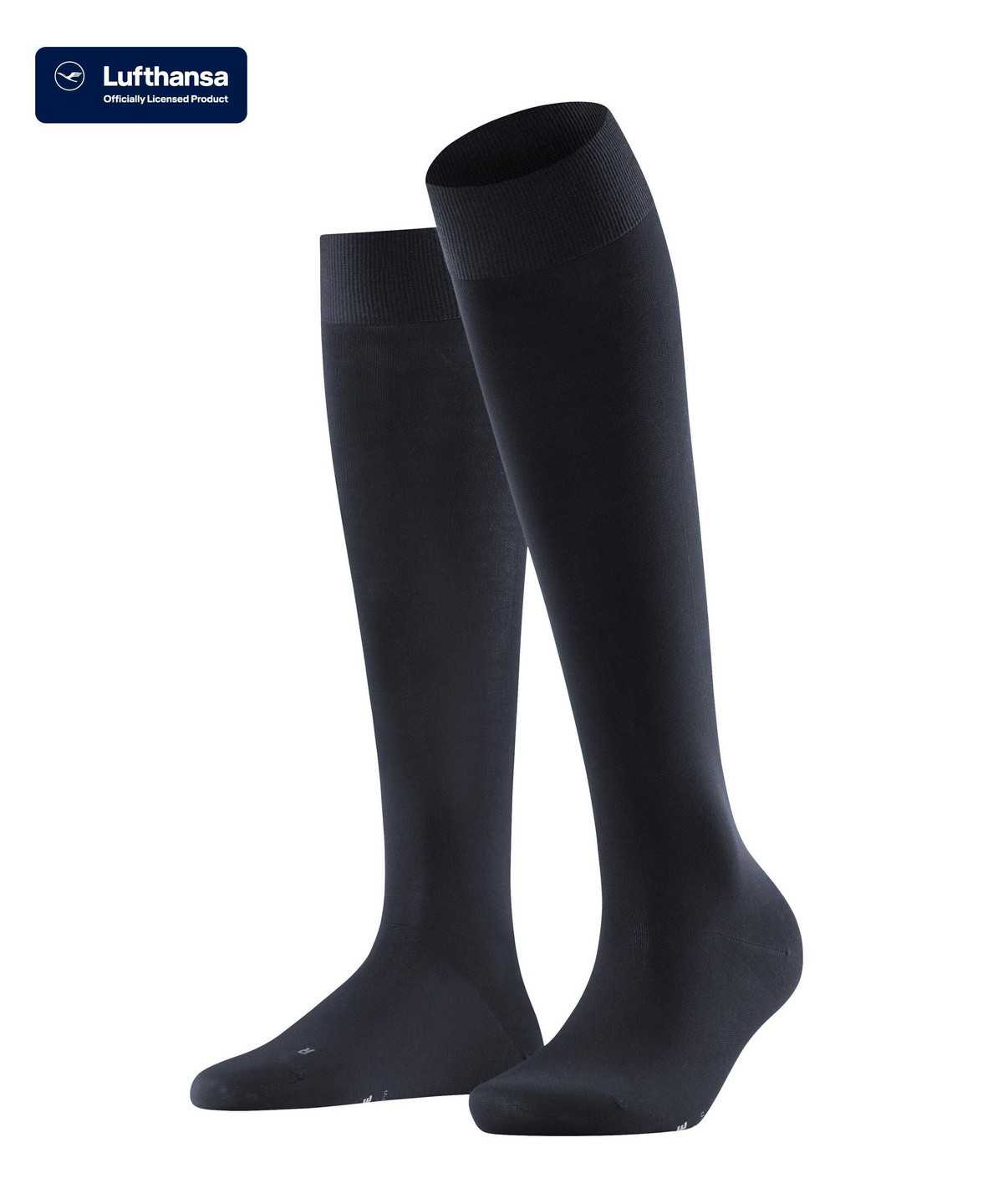 Falke Vitalizer Knee-high Socks Zokni Női Kék | CBGD-81056