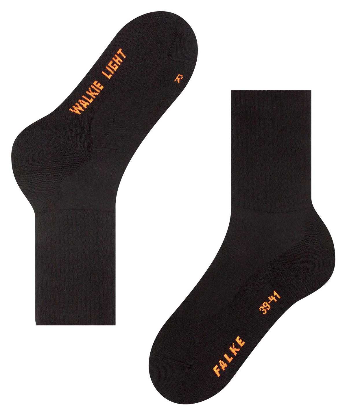 Falke Walkie Light Boot socks Zokni Férfi Fekete | THGU-27546