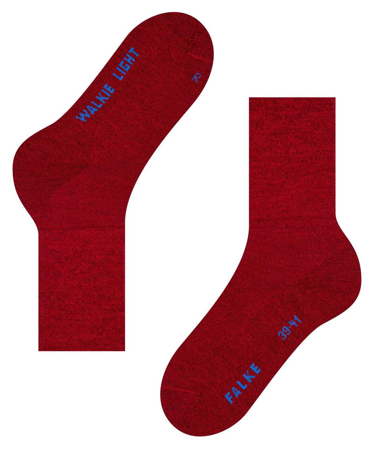 Falke Walkie Light Boot socks Zokni Női Piros | BXFL-97532