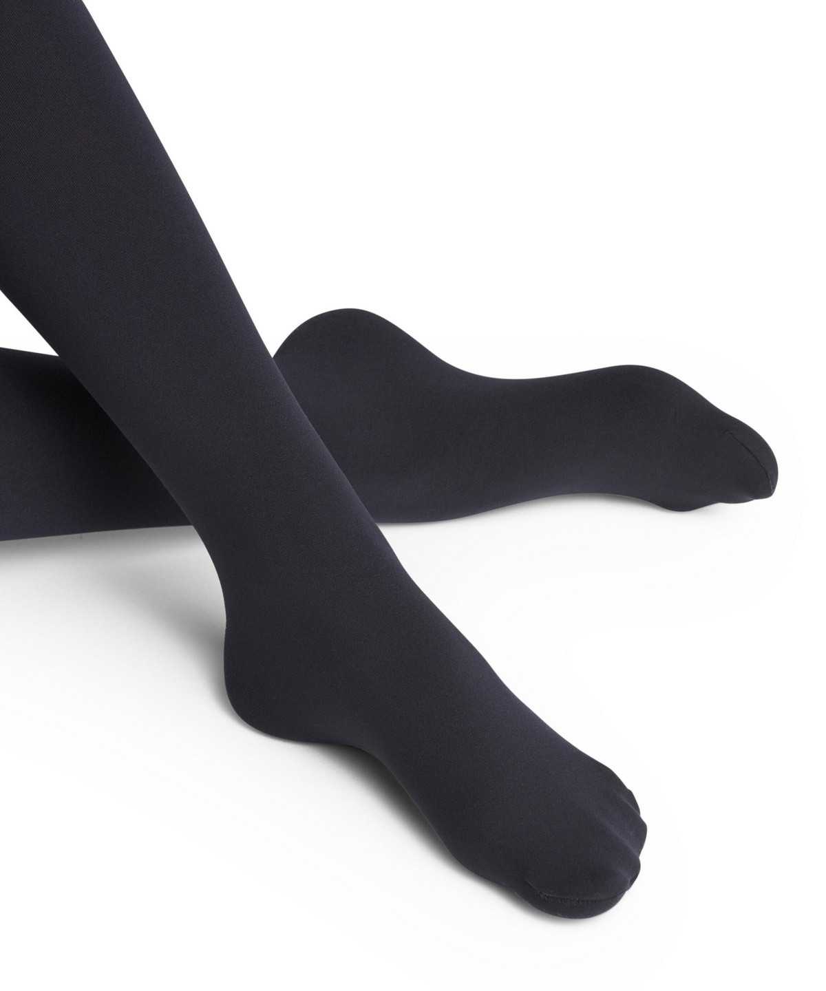 Falke Warm Deluxe 80 DEN Tights Tights Női Kék | TGLQ-53702